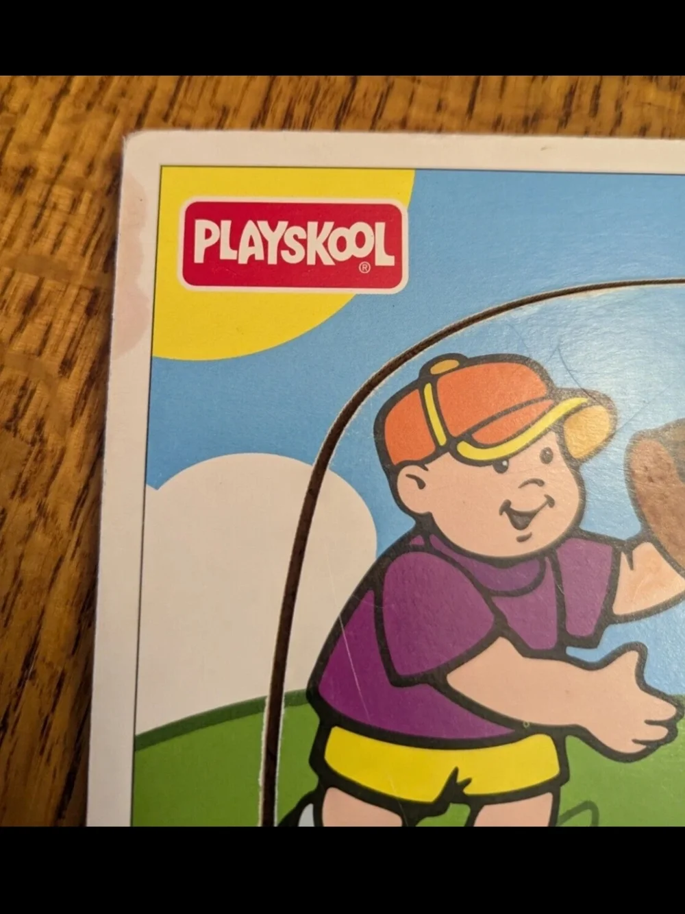 Playskool │180-02│Playthings 4 Piece Puzzle With Tray │Vintage 1996